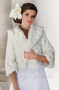 Весільна шубка прокат